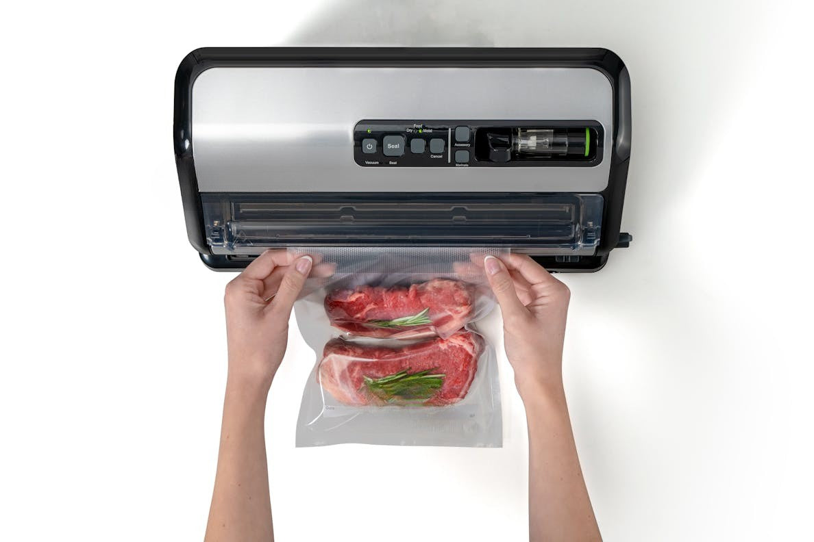 Machine de mise sous vide automatique 2-en-1 Siolite ® ST01 avec créateur de sacs Express